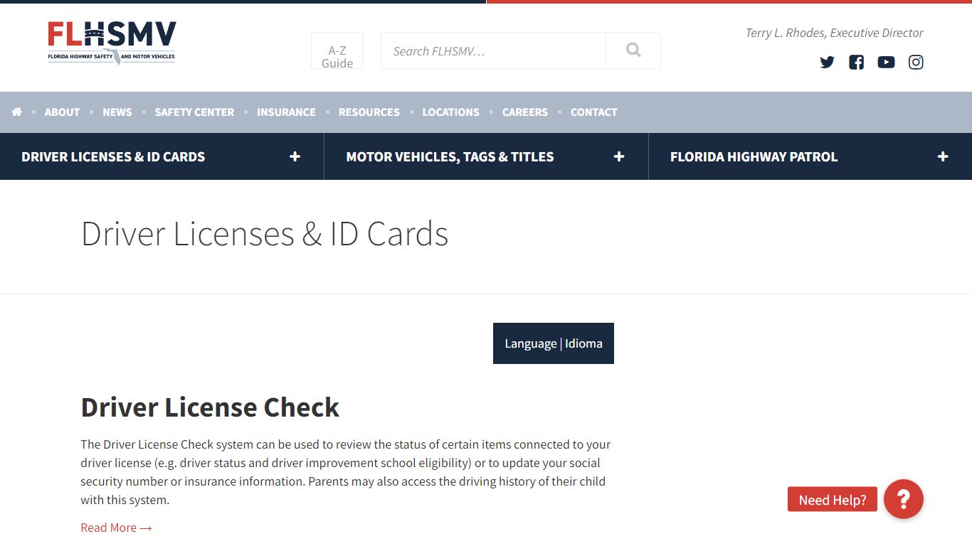 Driver Licenses & ID Cards - Florida Department of Highway Safety and ...